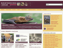 Tablet Screenshot of muzeum-beroun.cz